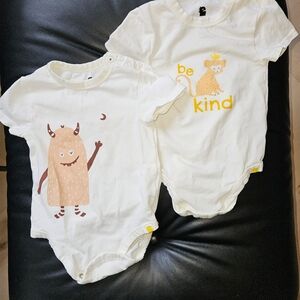 Rise Little Earthling Onesies 9-12mo